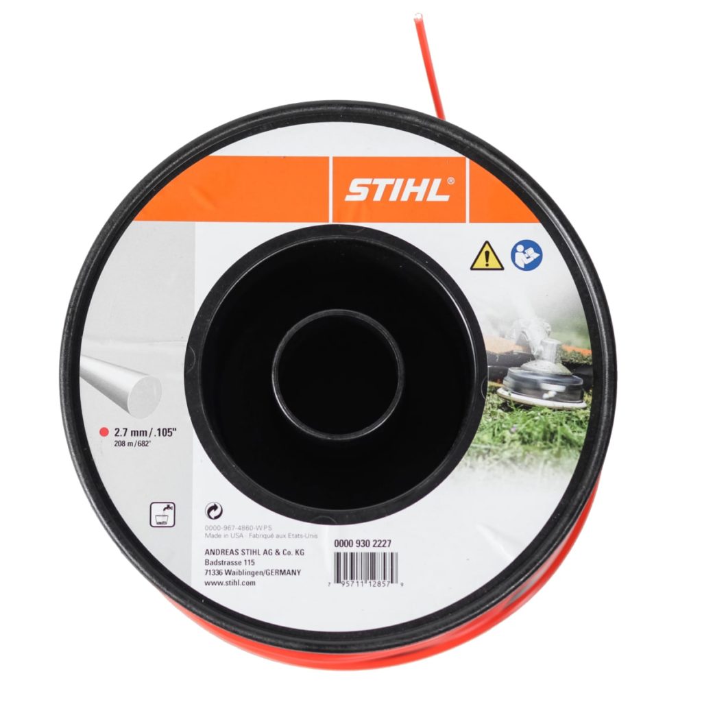 STIHL Mähfaden Rund und Leise 1,6 mm bis 2,7 mm und 4,0 mm