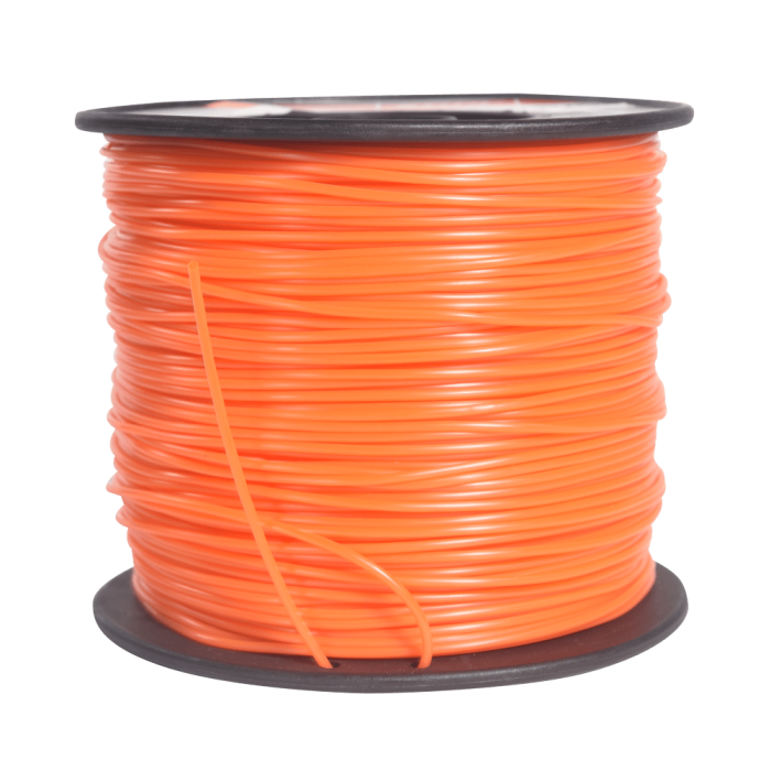 Stihl - Nylon Line 2.4mm/ .095" Round -  261m/ 855ft 3lb Orange