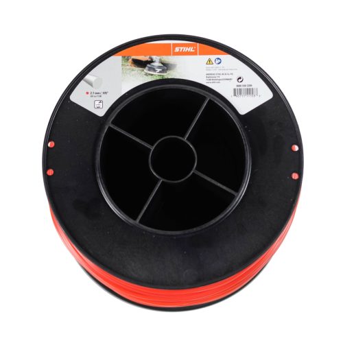 8 Per Case Stihl - Nylon Line 2.7mm/ .105" Round - 347m/ 1138ft 5lb  Red