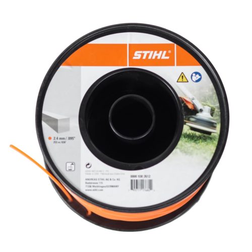 Stihl - Nylon Line 2.4mm/.095" Square - 3lbs 2.4mm 855ft/261m
