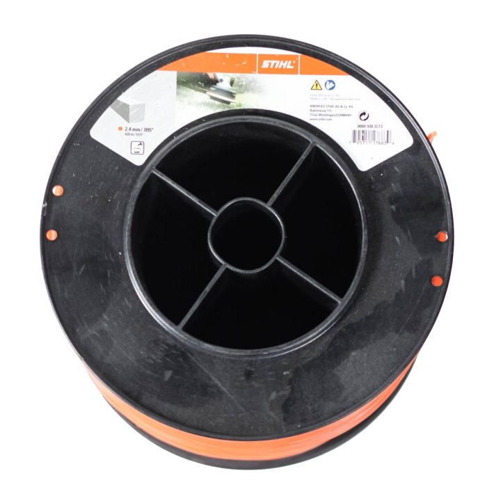 Stihl - Nylon Line  2.4mm/ .095"square - 5lbs 2.4mm 1425ft/434m