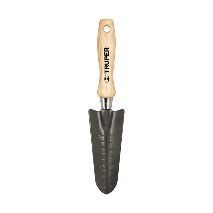 Truper - 6"x2.25" Garden Transplanter - 6" Wooden Handle