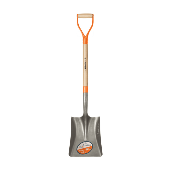 Truper - Transfer Shovel Square Head - Y-Grip 31" Wooden Handle