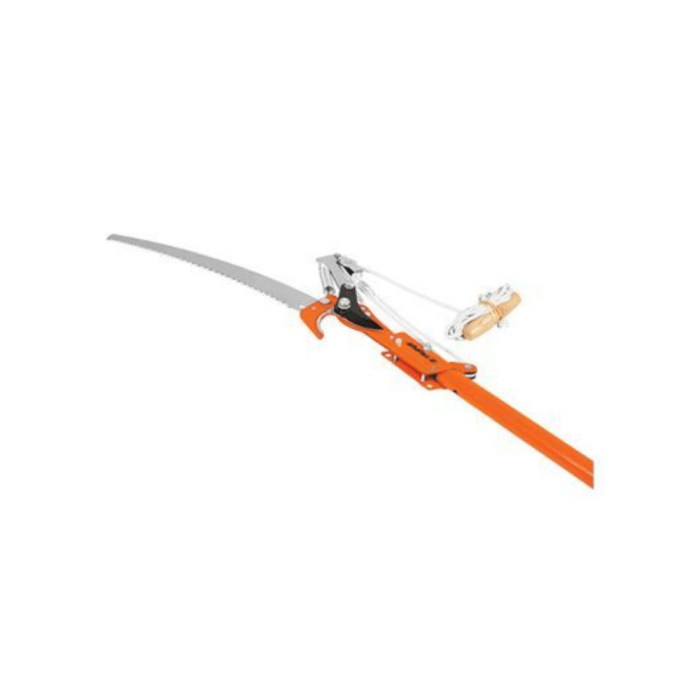 Truper - Tree Pruner & 8' Extendable - Aluminium Pole;Saw & Pruner
