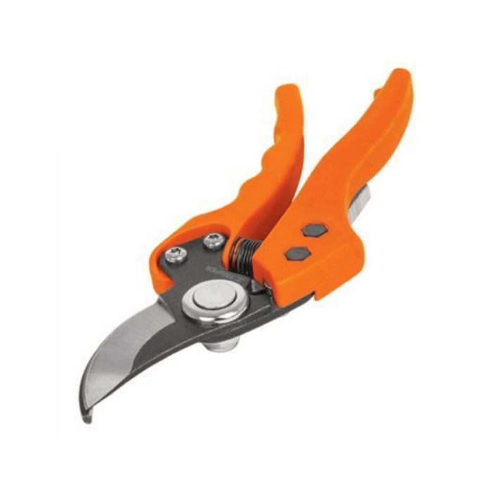 Truper - 8" Pruning Secateurs Steel - Bypass Blade Nylon Handles