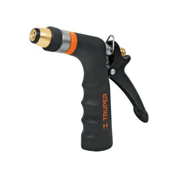 Truper - 2-Pattern  Metal Spray Nozzle - Pistol 3/4" Female Thread Adj