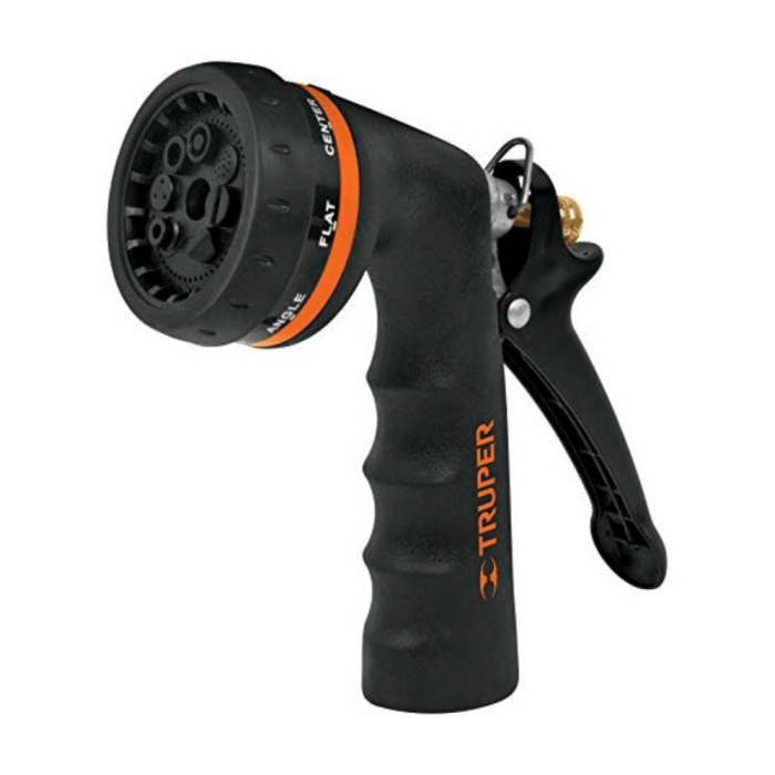 Truper - 8-Pattern Spray Adj Nozzle - 3/4" Female Thread Metal