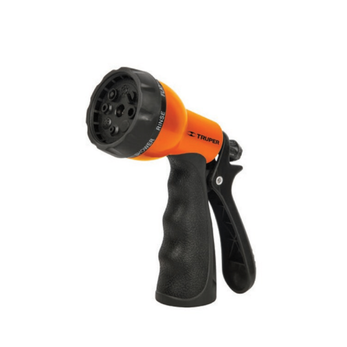 Truper - 9-Pattern Spray Adj Nozzle - 3/4" Female Thread Plastic
