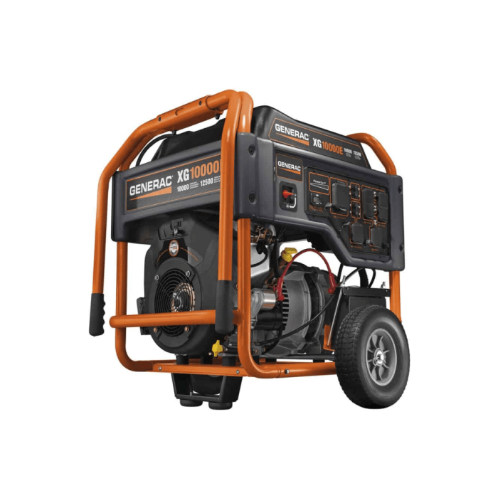 Generac Brand - Electric Start Generator 10kva - 120/240v/60hz W/530cc Engine