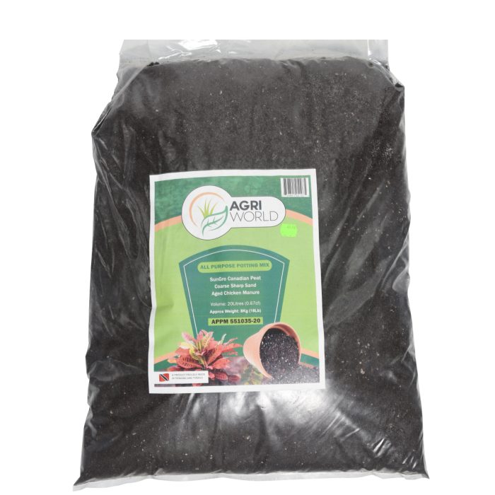 Agri World - All Purpose Potting Mix 20l - Loose Filled Approx. 8kg