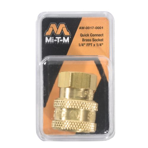 Mitm Brand - Qc Fitting 1/4"f X 1/4" Socket - For Connect/Disconnect Of P/W