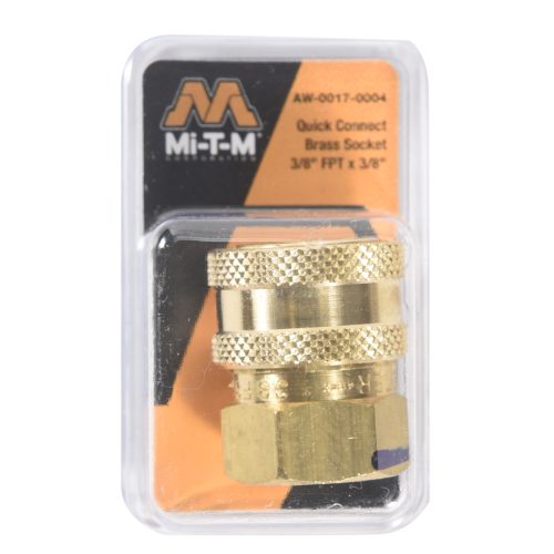 Mitm Brand - Qc Fitting 3/8"f X 3/8" Socket - For Connect/Disconnect Of P/W