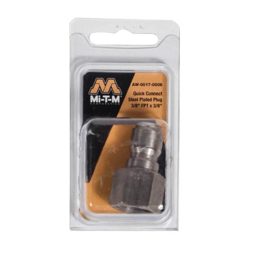 Mitm Brand - Qc Fitting 3/8"f X 3/8" Plug - For Connect/Disconnect Of P/W