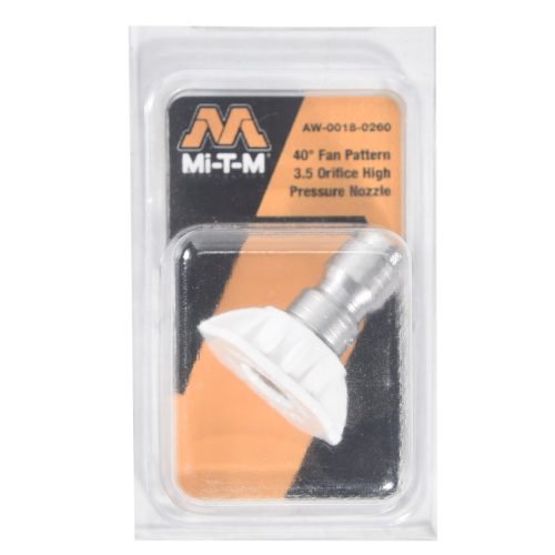 Mitm Brand - High Pressure Nozzle 40 Deg - White 3.5 Orifice