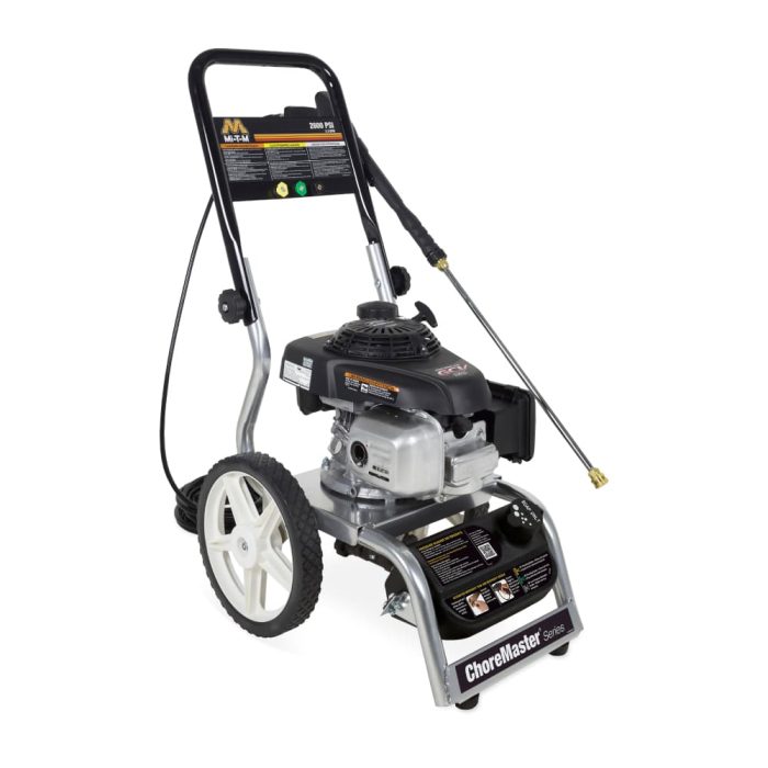 Mitm Brand - Pressure Washer 2600 Psi - 2.2gpm W/160cc Honda Gcv Eng
