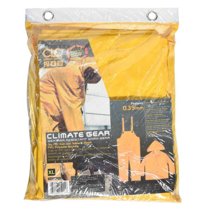 Clc Brand - Pvc Poncho Xl - Yellow