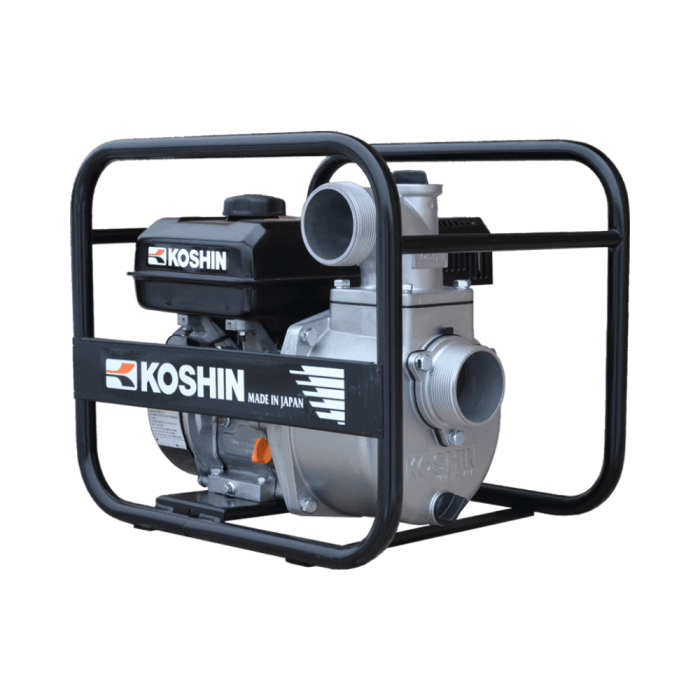 Koshin Brand - Centrifugal Pump 3" - 179cc 4-Stroke @ 246gpm & 90'H