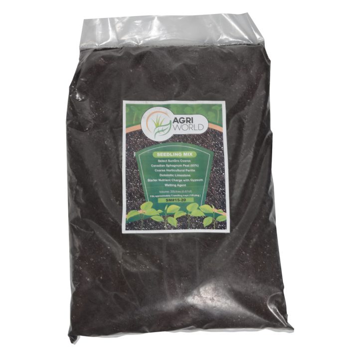 Agri World - Seedling Professional Mix 20 L - Sungro Mix#15 Loose Filled