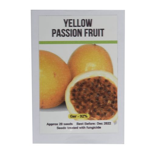 Signature Seeds - Yellow Passion Fruit Seeds - Approx. 20 Seeds/Pack