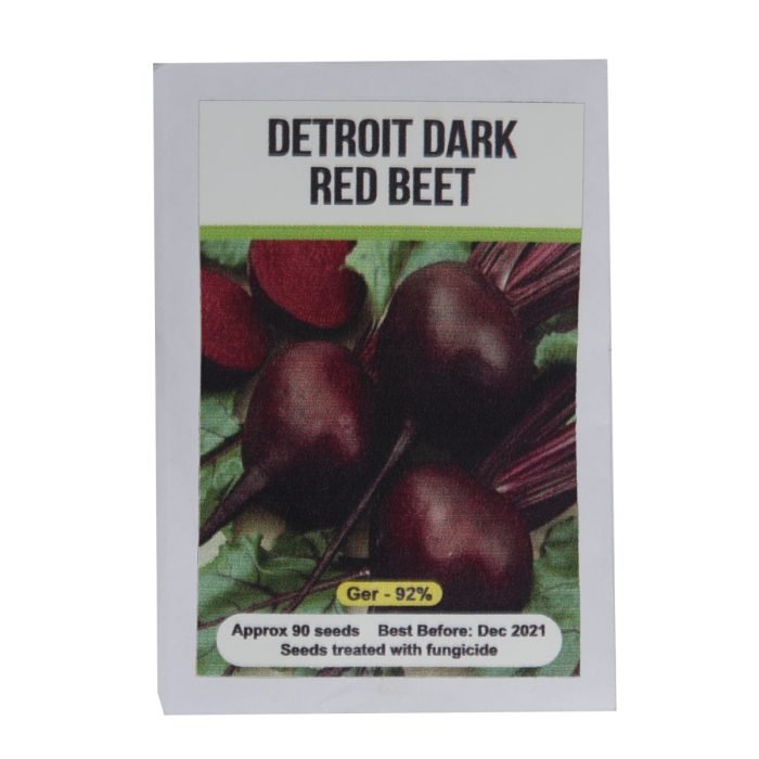 Signature Seeds - Detroit Dark Red Beet Seeds - Approx. 90 Seeds/Pack