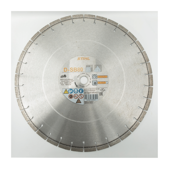 Stihl - Diamond Cutting Wheel350mm/14" - Reinforced Concrete;Stone;