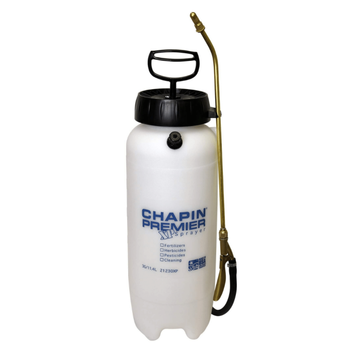 Chapin - 3-Gallon Premier Pro Xp - Poly Sprayer 4" Wide Opening