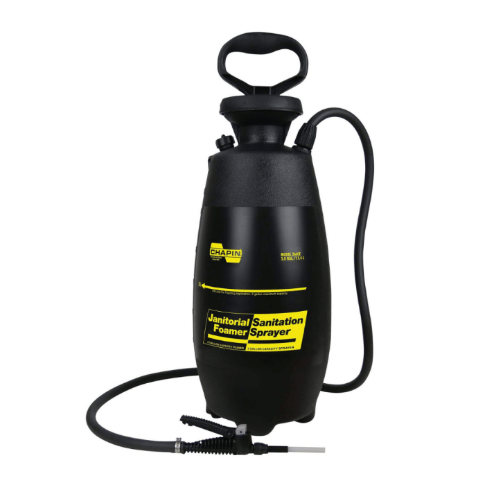 Chapin - 3-Gallon Industrial Janitorial - Sanitation Poly Foam Sprayer