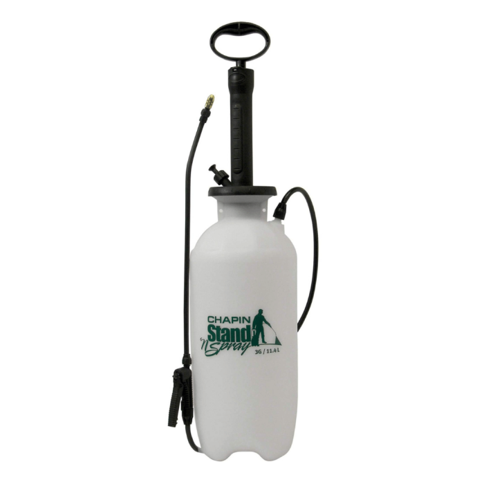 Chapin - 3-Gallon Stand-N-Spray No Bend - Poly 18" Wand Adj Brass Nozzle