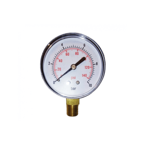 Pedrollo Brand - Pressure Guage Mr 6 - 6 Bar Rated W/1/4" Thread