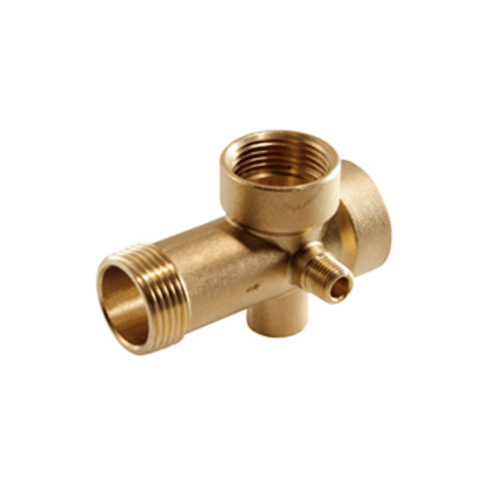 Pedrollo Brand - 5 Way Brass Connector - 1" & 1/4" Thread