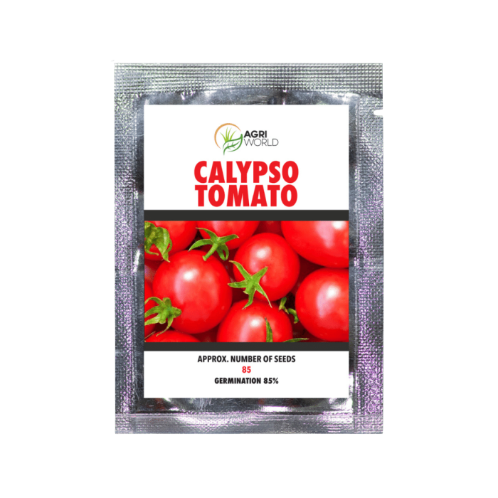 Agri World - Calypso Tomato Seeds - Approx. 85 Seeds/Pack