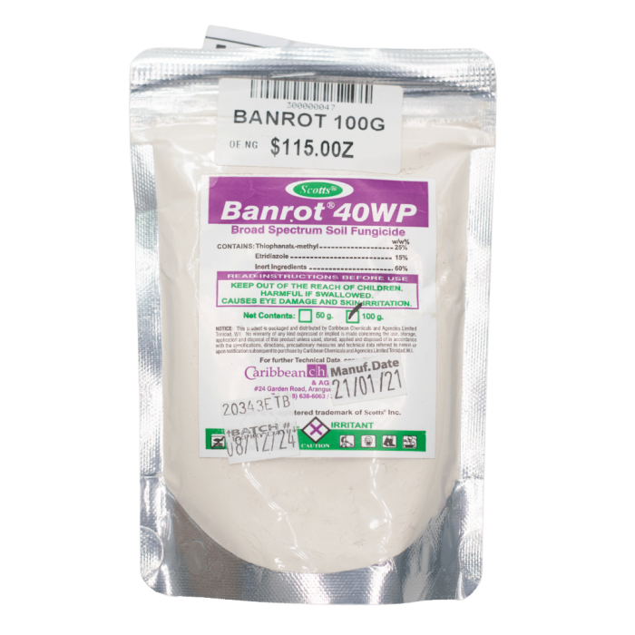 Scotts - Banrot  Fungicide 100 Gram - 40 Wp Soil Fungicide