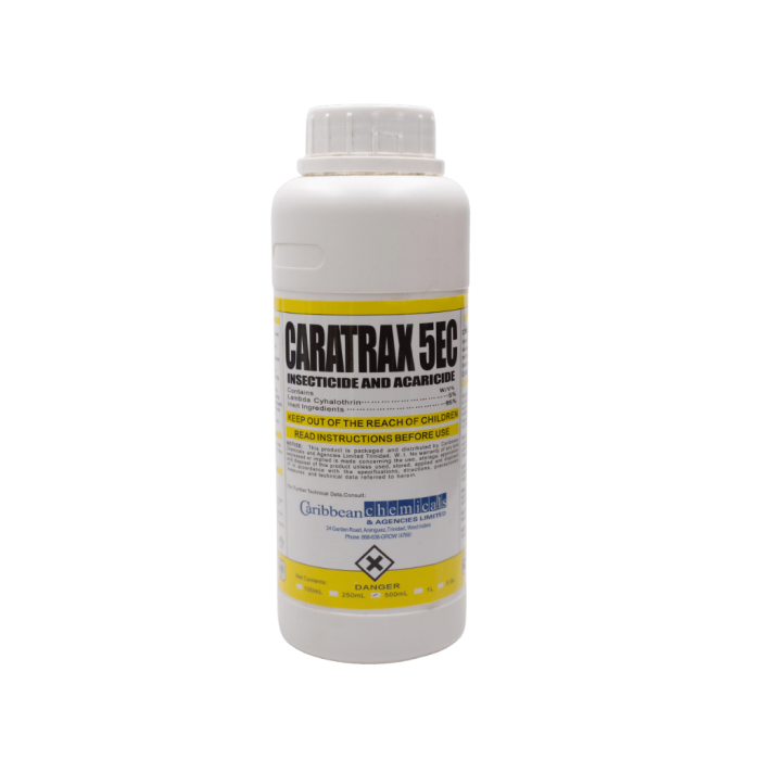 - - Caratrax Insecticide 500 Ml - 5 Ec Acaricide/Insecticide