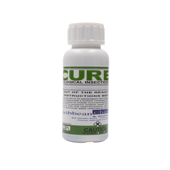 - - Cure Insecticide 60 Ml - 1.8ec Bio Miticide/Insecticide
