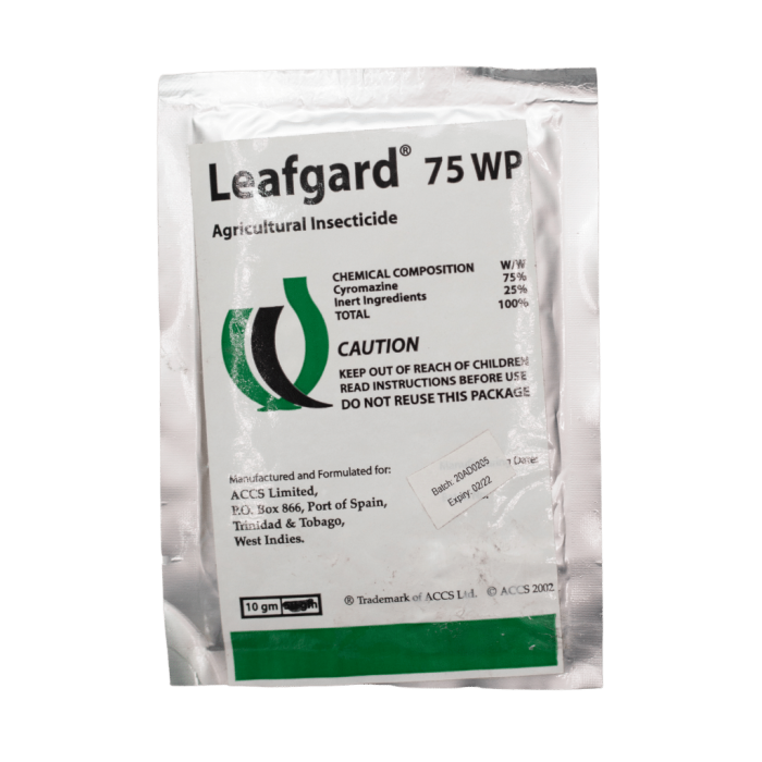 - - Leafgard Insecticide 10 Gram - 75 Wp Insect Growth Regulator