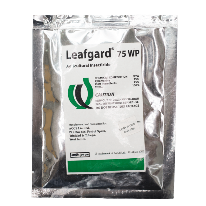 - - Leafgard Insecticide 50 Gram - 75 Wp Insect Growth Regulator