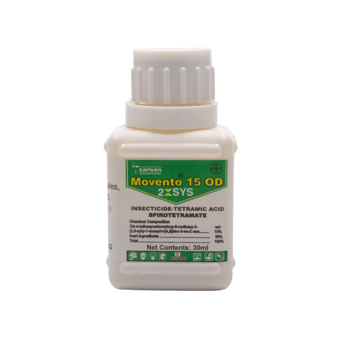 Bayer Crop Science - Movento Insecticide 30 Ml - 240sc Sucking Insects; Db Moth