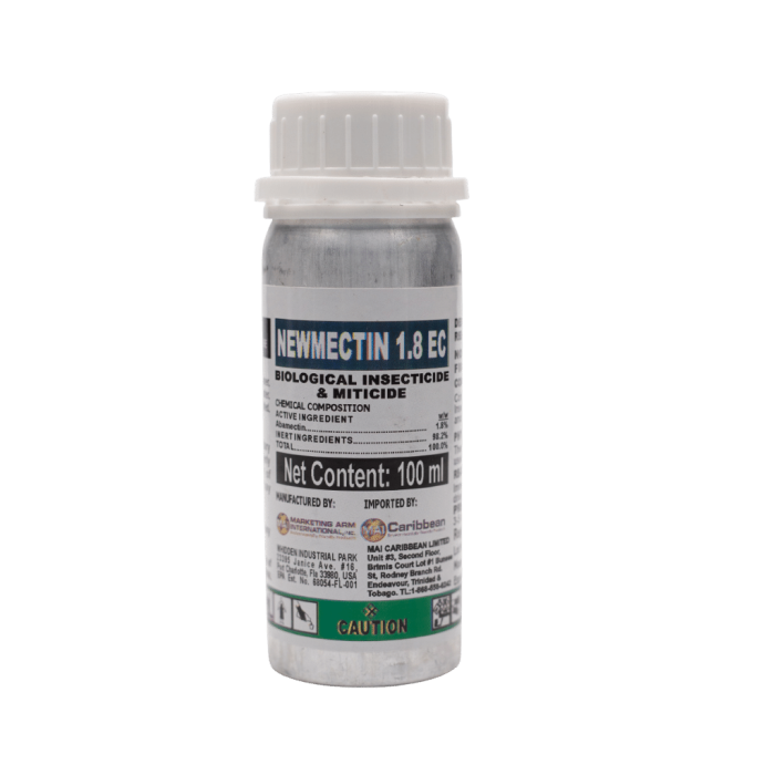 - - New Mectin Insecticide 100 Ml - 1.8ec Bio Miticide/Insecticide