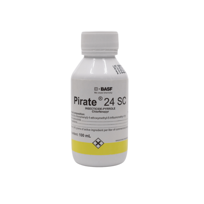 Basf - Pirate Insecticide 100 Ml - 24 Sc Miticide/Insecticide