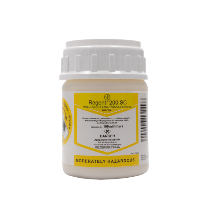 Bayer Crop Science - Regent Insecticide 100ml 200sc - Broad Spectrum Sucking Pest