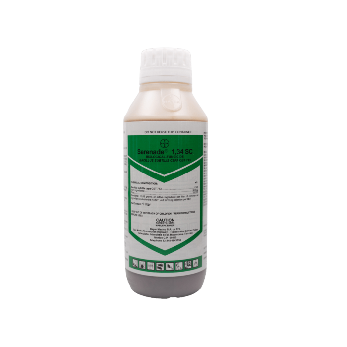 Bayer Crop Science - Serenade Fungicide 1 Litre - 1.34sc Fungicide/Bactericide