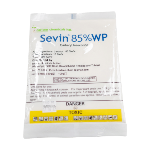 - - Sevin Insecticide 50 Gram - 85 Wp Broad Spectrum