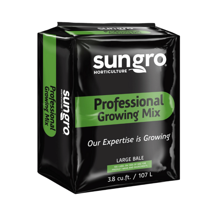 Sungro - Professional Peat Mix #8 - 3.8 Cubic Foot Compressed Bale