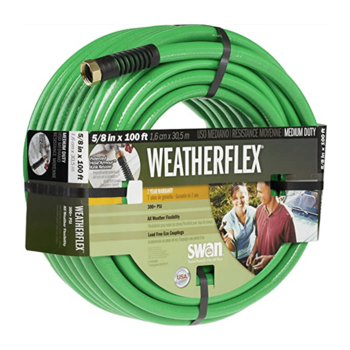 Swan Hose - Weather Flex 5/8" X 100' - Medium Duty