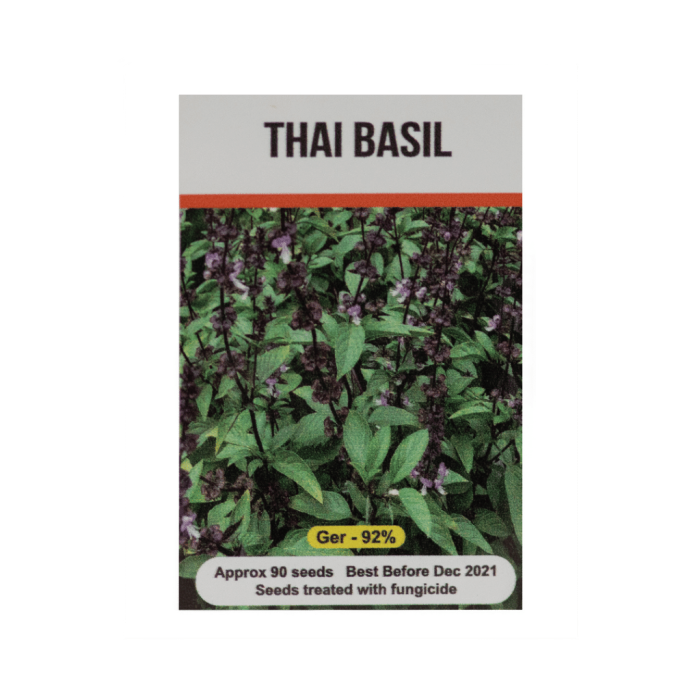 Signature Seeds - Thai Basil Seeds - Approx. 90 Seeds/Pack