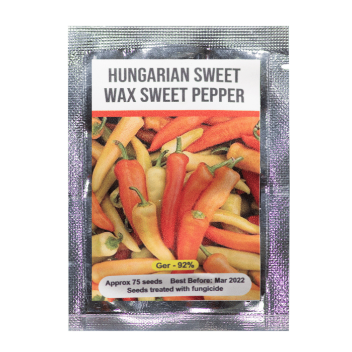 Signature Seeds - Hungarian Wax Pepper Seeds - Approx. Seeds/Pack