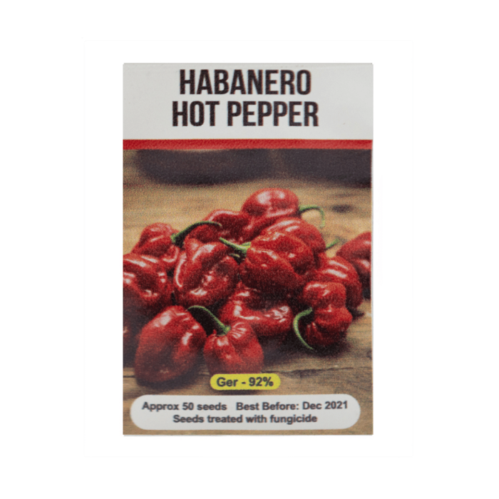 Signature Seeds - Habanero Hot Pepper Seeds - Approx. 40-50 Seeds/Pack