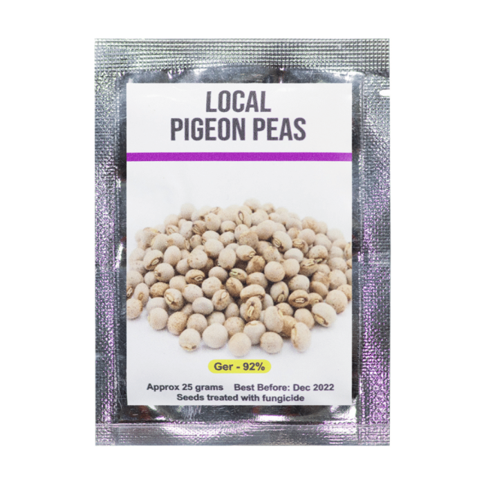 Signature Seeds - Local Pigeon Peas Seeds - Approx. 25 Grams/Pack