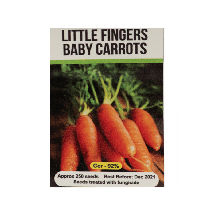 Signature Seeds - Little Fingers Baby Carrot - Approx 250 Seeds/Pack