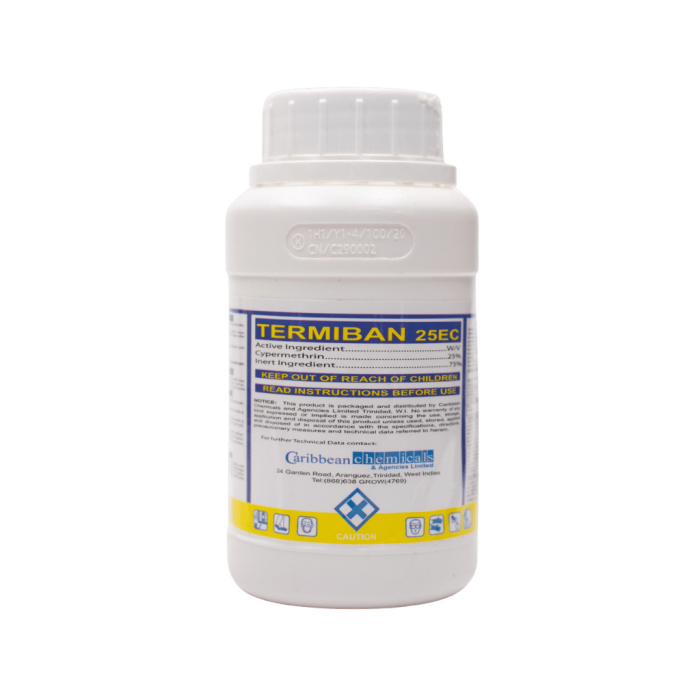 - - Termiban Insecticide 250 Ml - 25 Ec Termiticide/Insecticide